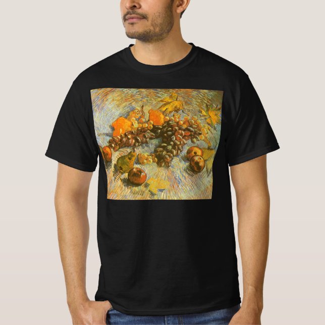 T-shirt Vincent van Gogh - Pommes, poires, citrons, raisin (Devant)
