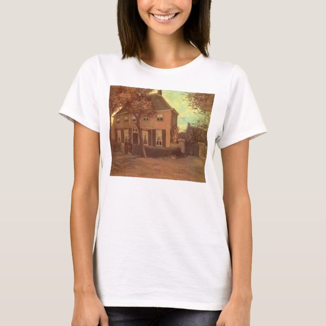 T-shirt Vincent van Gogh - Presbytère à Nuenen (Devant)