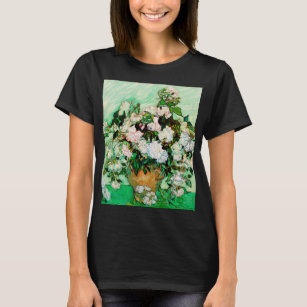 T-shirt Vincent Van Gogh Roses (1890)