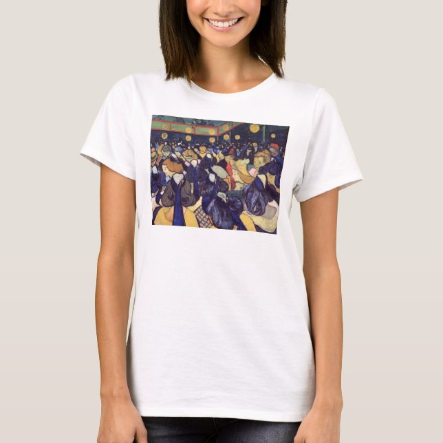 T-shirt Vincent Van Gogh - Salle de danse à Arles (Devant)