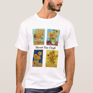 T-shirt Vincent Van Gogh Sunflowers Serie