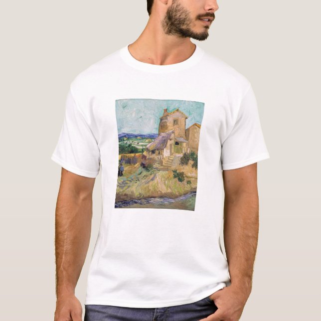 T-shirt Vincent van Gogh - The Old Mill (Devant)