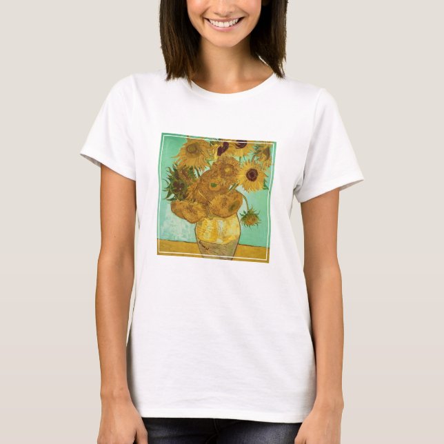 T-shirt Vincent van Gogh | Tournesols, 1888 (Devant)