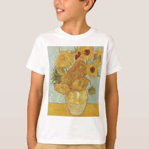 T-shirt Vincent van Gogh - tournesols - bel art floral