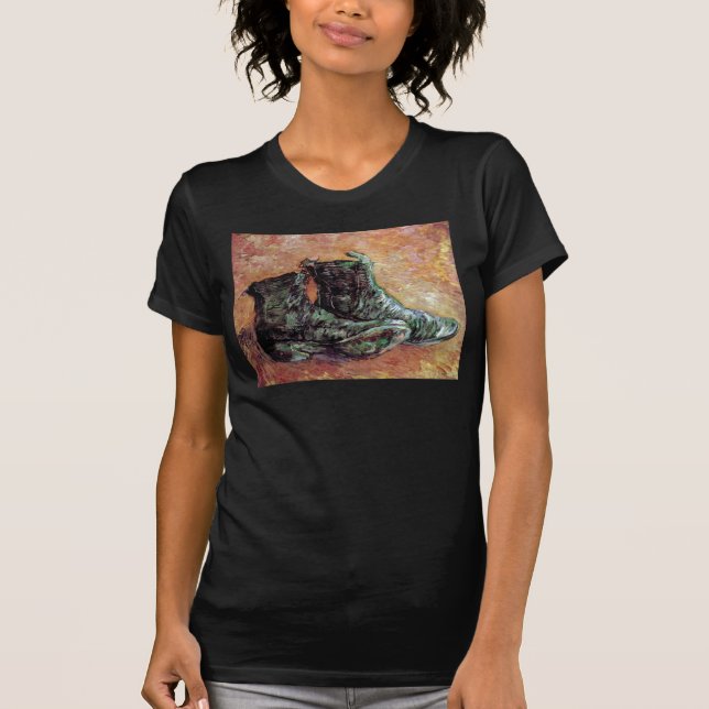 T-shirt Vincent Van Gogh - Une paire de chaussures (Devant)
