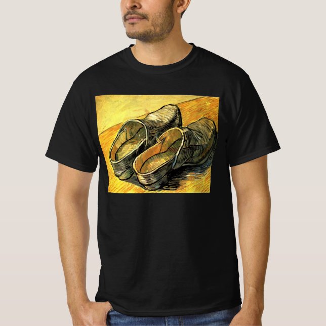 T-shirt Vincent van Gogh - Une paire de cloches en cuir (Devant)