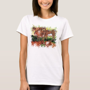 T-shirt Vincent Van Gogh - Vaches (D'après Jordaens) Beaux