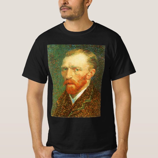 T-shirt Vincent van Gogh - Van Gogh Autoportrait (Devant)