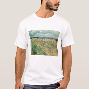 T-shirt Vincent Van Gogh, Wheatfield Avec Cornflowers