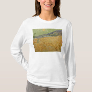 T-shirt Vincent van Gogh Wheatfield with Reaper, 1889