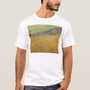 T-shirt Vincent van Gogh Wheatfield with Reaper, 1889