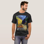 T-shirt Vincent Willem van Gogh - Café Terrasse en soirée<br><div class="desc">Vincent Willem van Gogh - Café Terrasse en soirée</div>