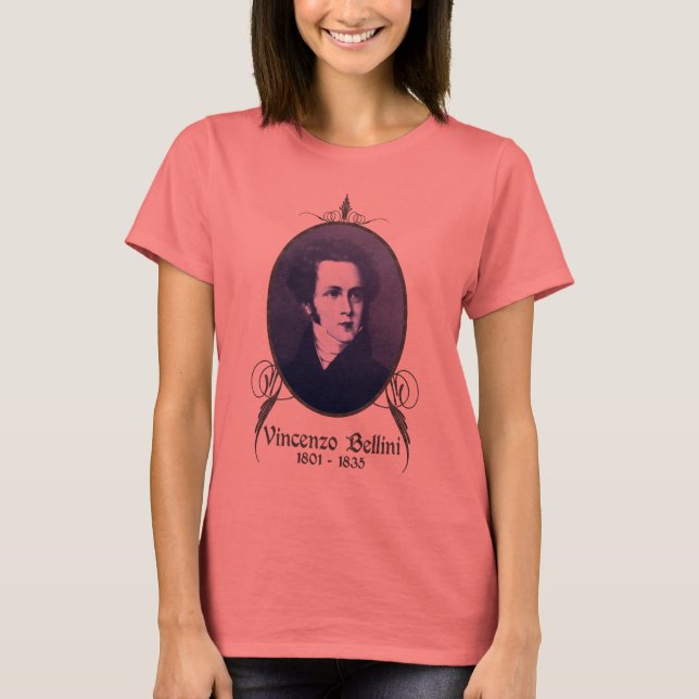 T-shirt Vincenzo Bellini (Devant)
