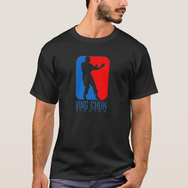 T-shirt Ving Chun Fighter - Ip Man Linked (Devant)