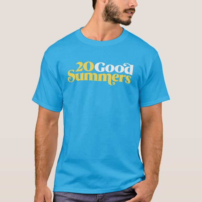 T-shirt Vingt Bons Étés (Devant)