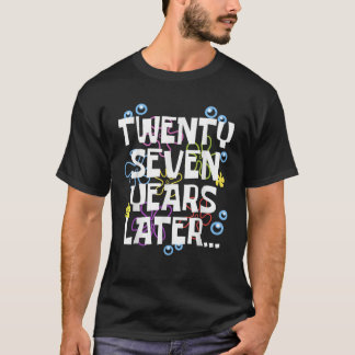T-shirt VINGT-SEPT ANS PLUS TARD 27 ans Cadeau d'anniversa