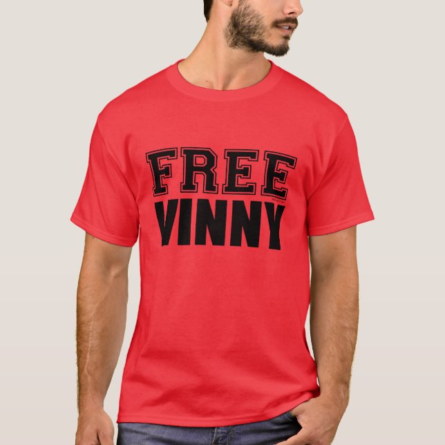 T-shirt Vinny libre (Devant)