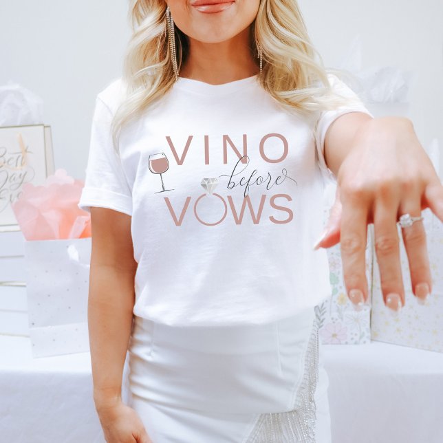 T-shirt Vino Vin FRANCA Avant Vows Bachelorte (Créateur téléchargé)