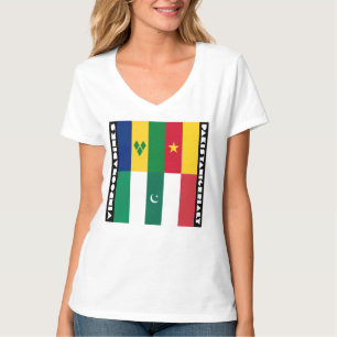 T-shirt Vinroonadines et Pakistanigérialy