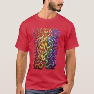 T-shirt Vins tordus de vie