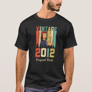 T-shirt Vintage 10ème Anniversaire T Chemise Fabriquée En