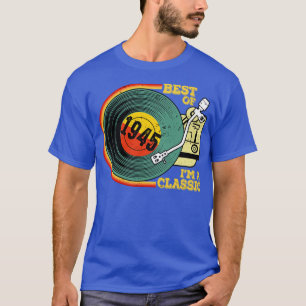 T-shirt Vintage 1945 Anniversaire Chemise Im Classique Ann