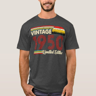 T-shirt Vintage 1950 Birthday Shirt Limited Edition 1950 B