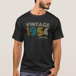T-shirt Vintage 1954 Limited Edition 70e anniversaire