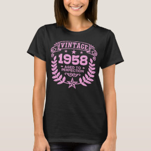 T-shirt Vintage 1958 60e anniversaire