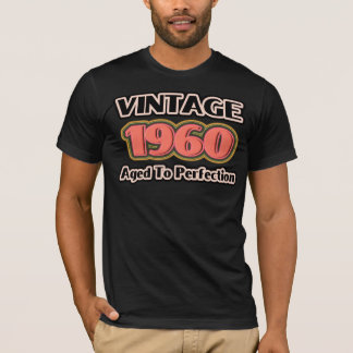 T-shirt Vintage 1960 - Âgé À La Perfection