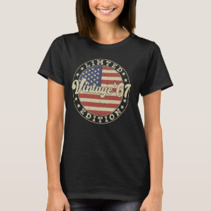 T-shirt Vintage 1961 63e anniversaire 63 ans American F