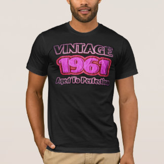 T-shirt Vintage 1961 - Âgé À La Perfection