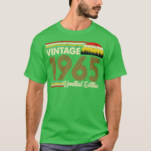 T-shirt Vintage 1965 Birthday Shirt Limited Edition 1965 B