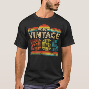T-shirt Vintage 1965 Classique 1965 Année Vintage Hommes F