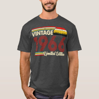 T-shirt Vintage 1966 Birthday Shirt Limited Edition 1966 B