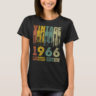 T-shirt Vintage 1966 Cadeaux d'anniversaire, Amateurs de g