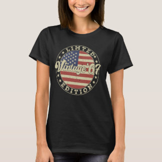 T-shirt Vintage 1967 57e anniversaire 57 ans American F