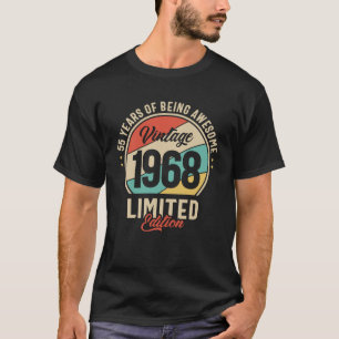 T-shirt Vintage 1968 - 56ème anniversaire