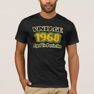 T-shirt Vintage 1968 - Âgé À La Perfection