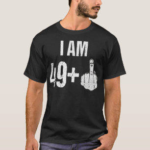 T-shirt Vintage 1969 50e anniversaire I Am 49 Plus Middle