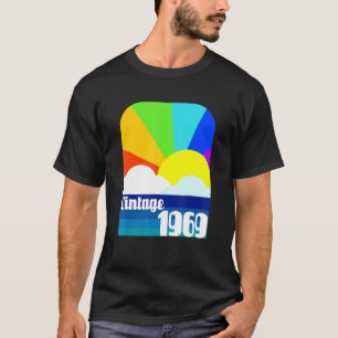 T-shirt Vintage 1969 53e anniversaire 53 ans Anniversaire