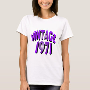 T-shirt Vintage 1971