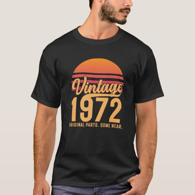 T-shirt Vintage 1972 (Devant)