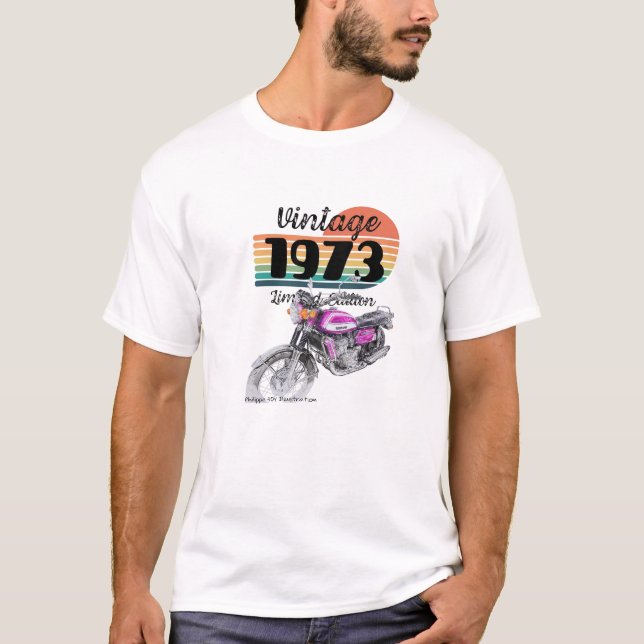 T-shirt Vintage 1973 (Devant)