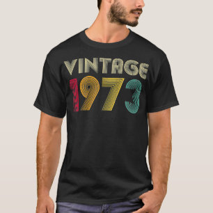 T-shirt Vintage 1973 50e cadeau d'anniversaire 50 ans Homm