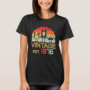 T-shirt Vintage 1976 46e anniversaire