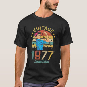 T-shirt Vintage 1977 Made In 1977