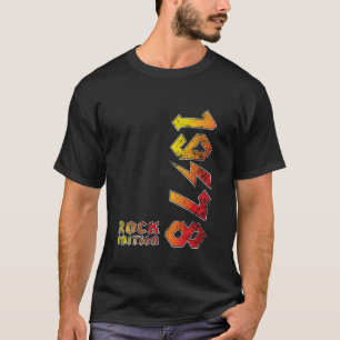 T-shirt Vintage 1978 Rock Edition Retro Music Lovers Cadea