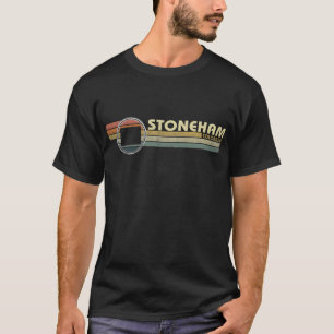 T-shirt Vintage 1980 Style STONEHAM, CO
