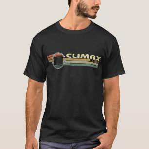 T-shirt Vintage 1980s Style CLIMAX, CO